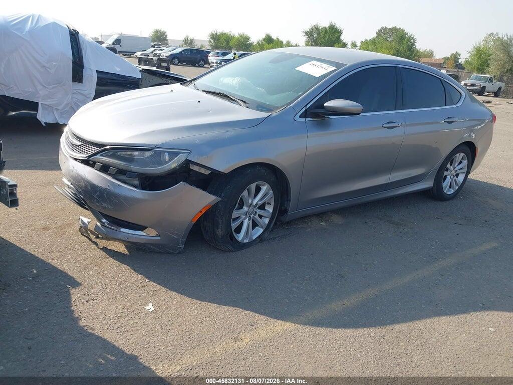 1C3CCCABXFN719262 2015 CHRYSLER 200 photo no. 2