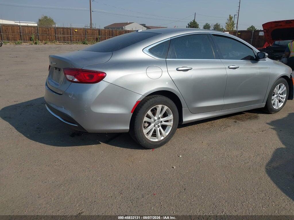 1C3CCCABXFN719262 2015 CHRYSLER 200 photo no. 4