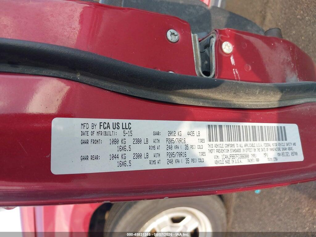 1C4NJPBB7FD386900 2015 JEEP PATRIOT photo no. 9