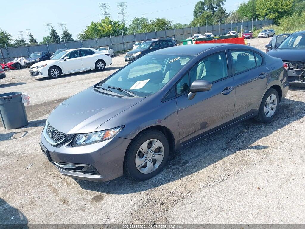 19XFB2F51FE095591 2015 HONDA CIVIC photo no. 2