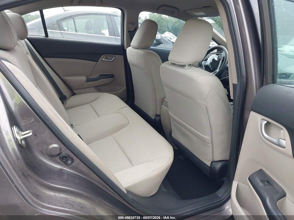 19XFB2F5XFE003989 2015 HONDA CIVIC photo no. 8