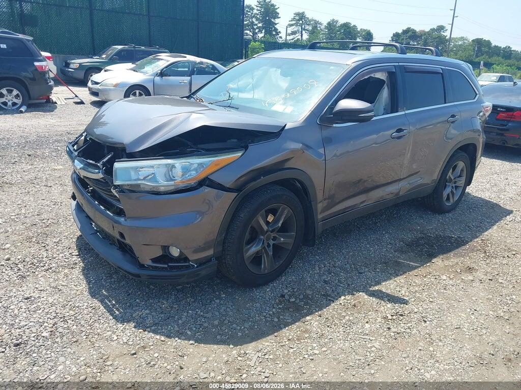 5TDDKRFH6FS131565 2015 TOYOTA HIGHLANDER photo no. 2