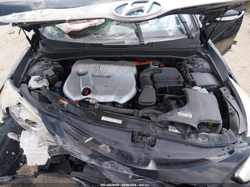 KMHEC4A47FA125792 2015 HYUNDAI SONATA HYBRID photo no. 10