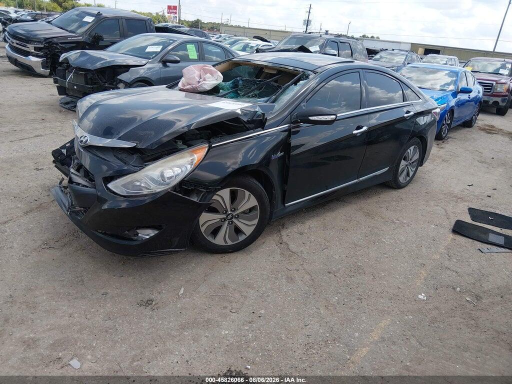 KMHEC4A47FA125792 2015 HYUNDAI SONATA HYBRID photo no. 2