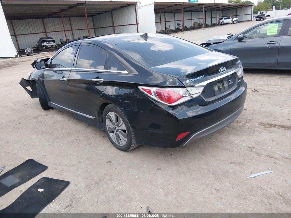 KMHEC4A47FA125792 2015 HYUNDAI SONATA HYBRID photo no. 3
