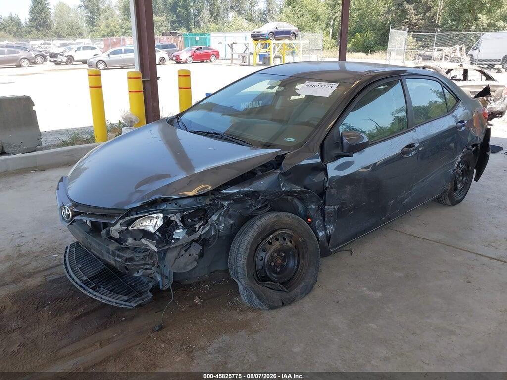 2T1BPRHE6FC429585 2015 TOYOTA COROLLA photo no. 2