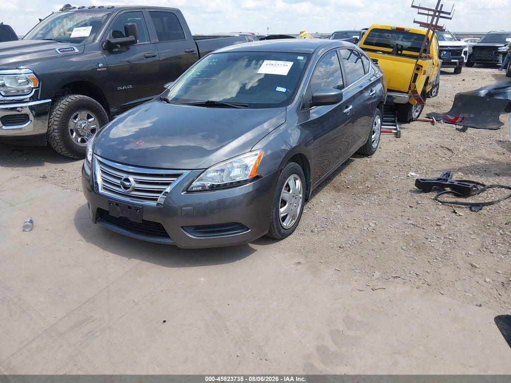 3N1AB7AP8FL689657 2015 NISSAN SENTRA photo no. 2