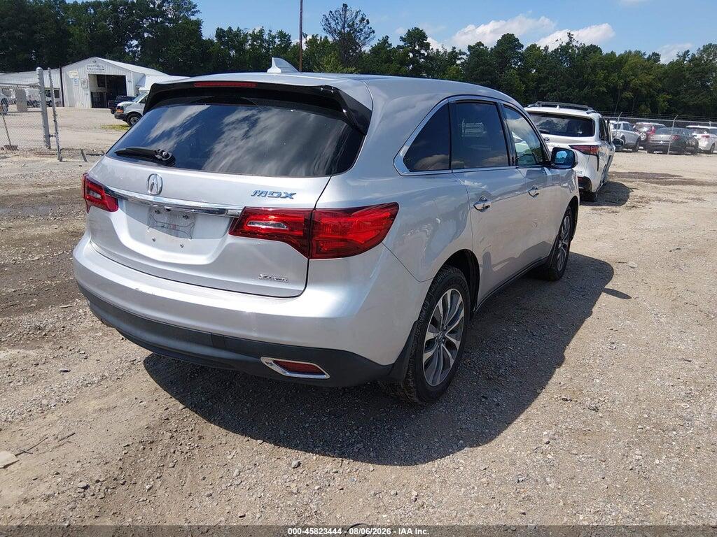 5FRYD4H43FB001366 2015 ACURA MDX photo no. 4