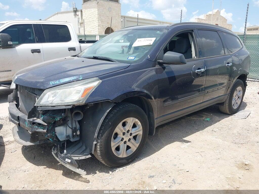 1GNKRFEDXFJ330560 2015 CHEVROLET TRAVERSE photo no. 2