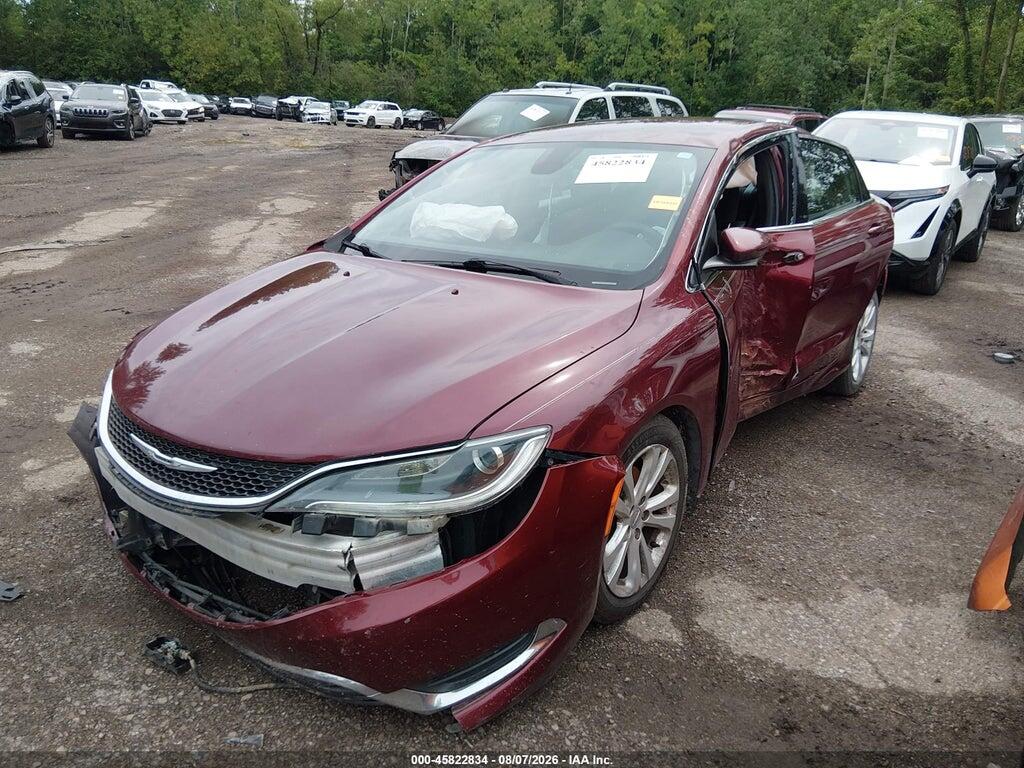 1C3CCCAB3FN693295 2015 CHRYSLER 200 photo no. 2