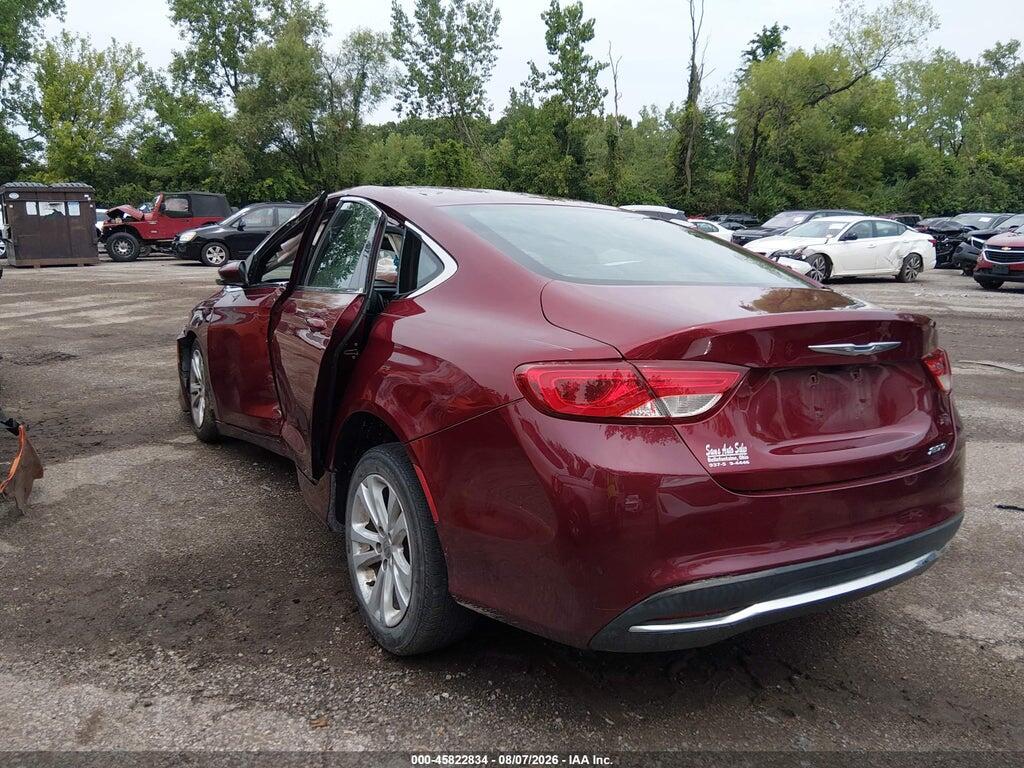 1C3CCCAB3FN693295 2015 CHRYSLER 200 photo no. 3
