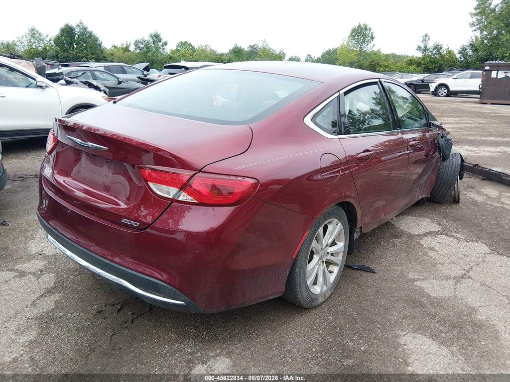 1C3CCCAB3FN693295 2015 CHRYSLER 200 photo no. 4