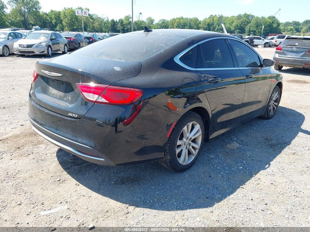 1C3CCCAB6FN715936 2015 CHRYSLER 200 photo no. 4