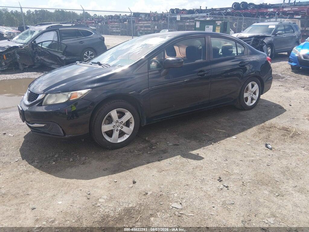 19XFB2F55FE090426 2015 HONDA CIVIC photo no. 2