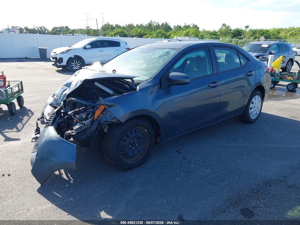 2T1BURHE4FC274883 2015 TOYOTA COROLLA photo no. 2
