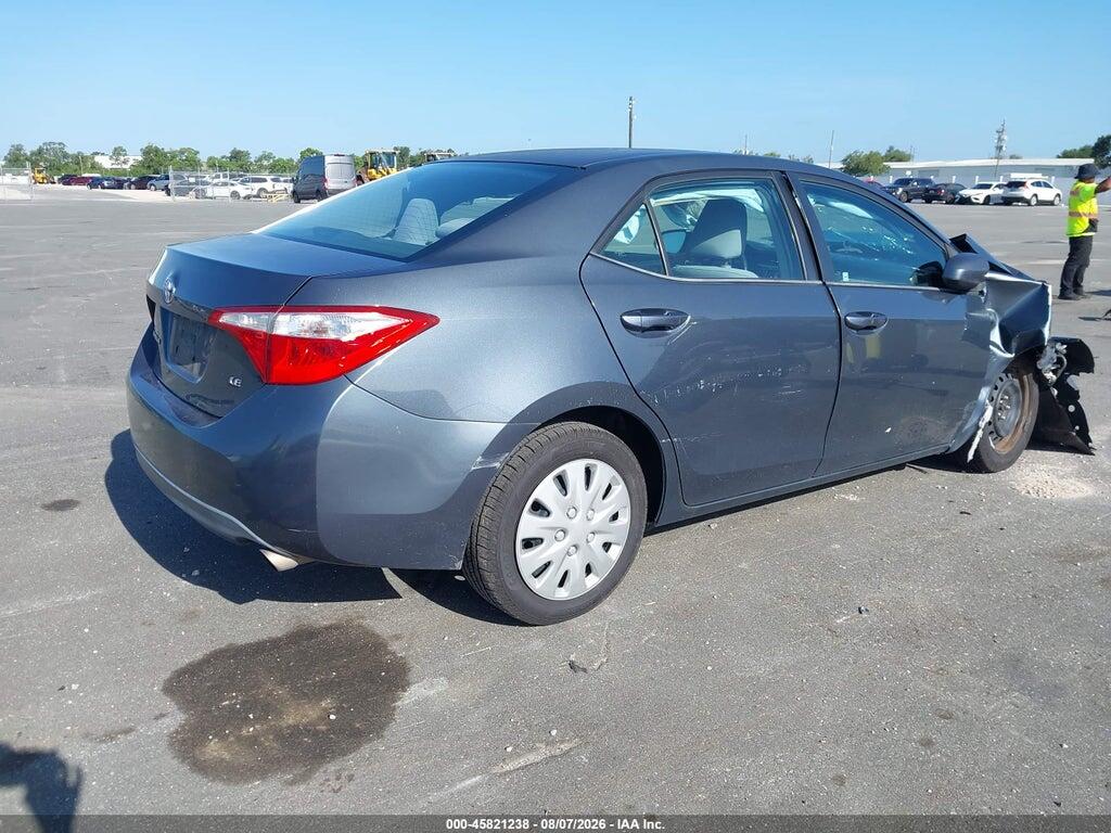 2T1BURHE4FC274883 2015 TOYOTA COROLLA photo no. 4