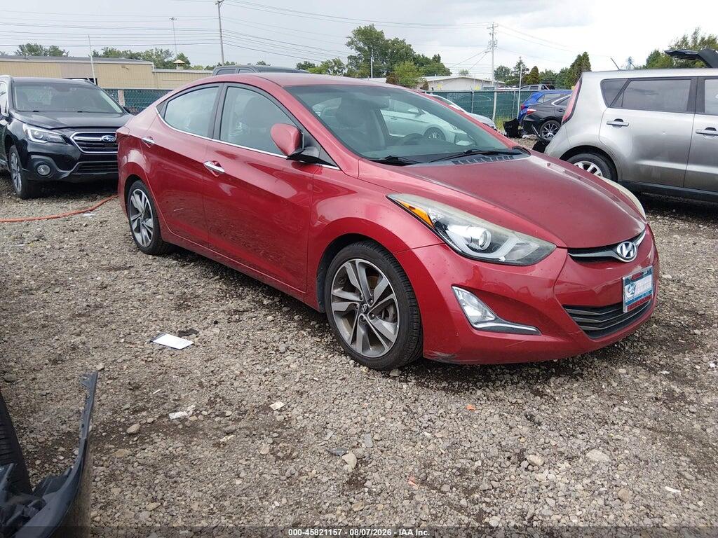 5NPDH4AEXFH628011 2015 HYUNDAI ELANTRA photo no. 1