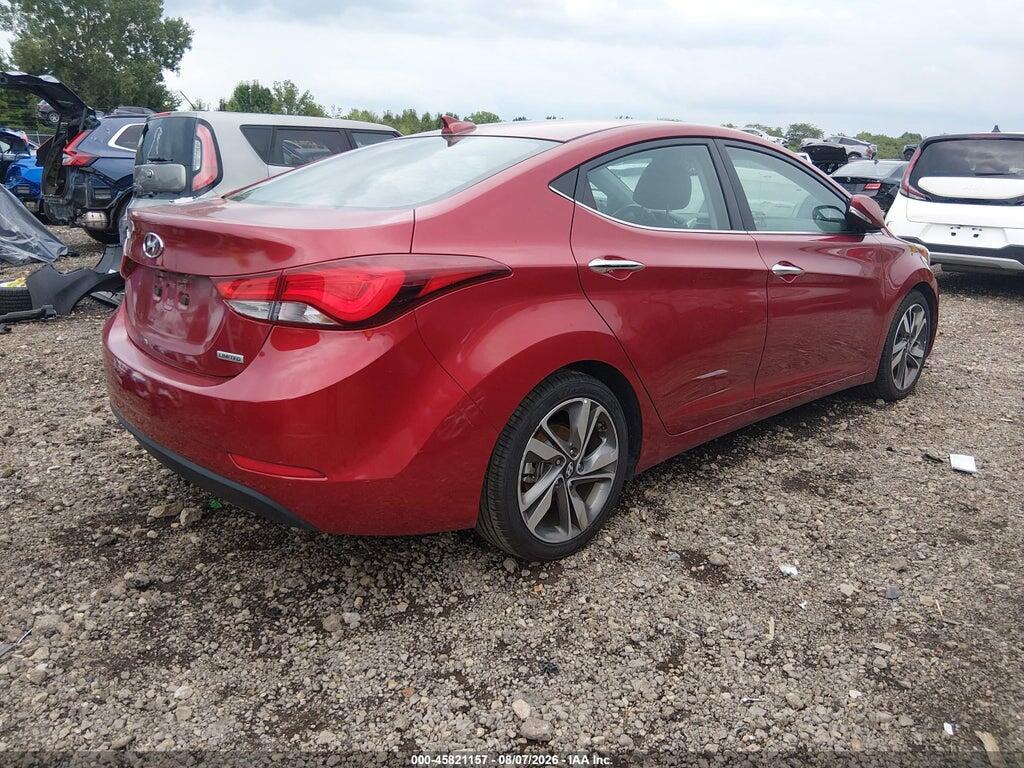 5NPDH4AEXFH628011 2015 HYUNDAI ELANTRA photo no. 4