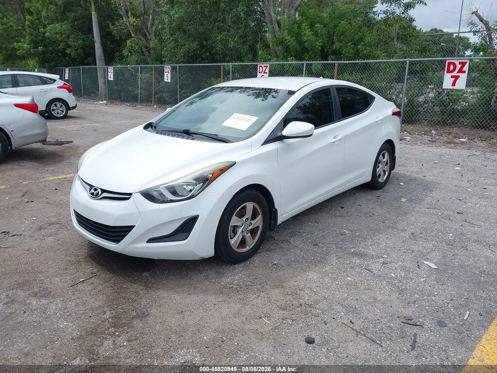 5NPDH4AE1FH616720 2015 HYUNDAI ELANTRA photo no. 2