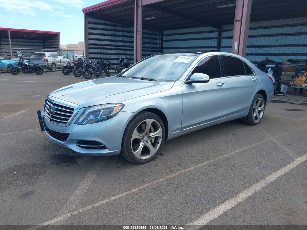 WDDUG8CB9FA198207 2015 MERCEDES-BENZ S 550 photo no. 2