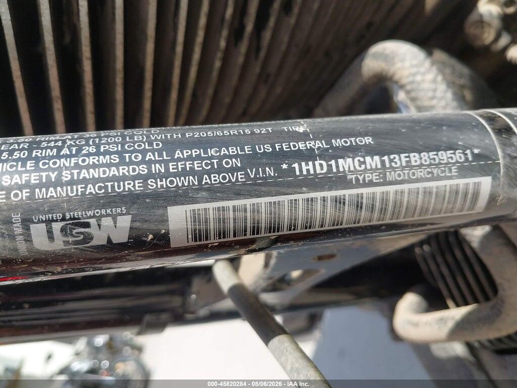 1HD1MCM13FB859561 2015 HARLEY-DAVIDSON FLRT photo no. 10