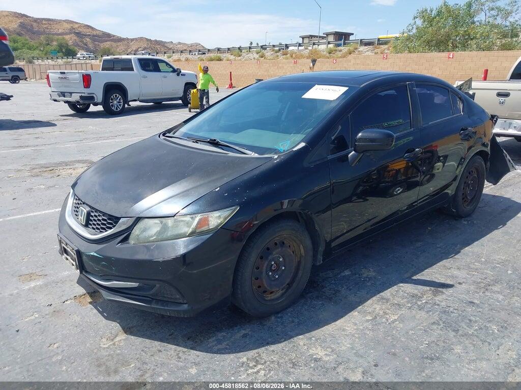 19XFB2F83FE261278 2015 HONDA CIVIC photo no. 2