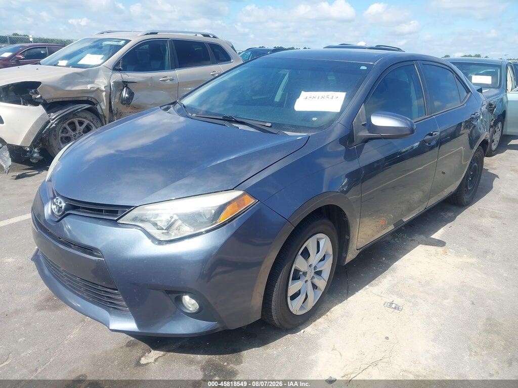 2T1BURHE8FC439351 2015 TOYOTA COROLLA photo no. 2