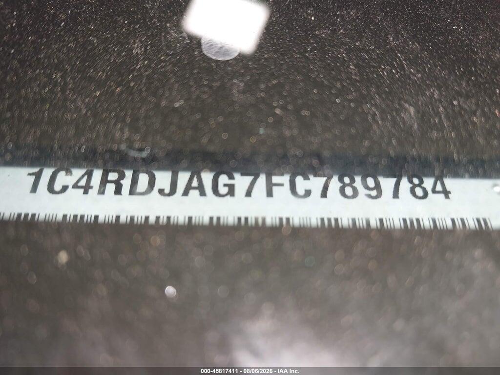 1C4RDJAG7FC789784 2015 DODGE DURANGO photo no. 9