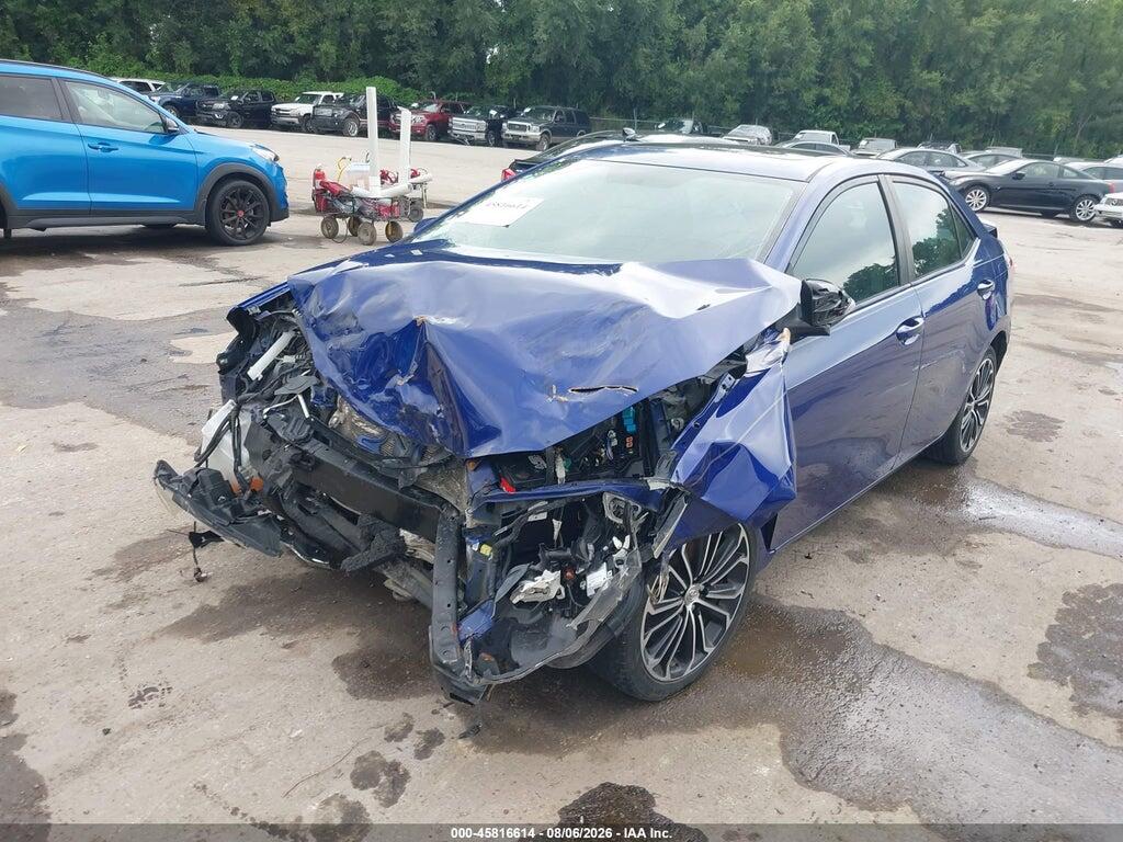 2T1BURHE3FC357480 2015 TOYOTA COROLLA photo no. 2
