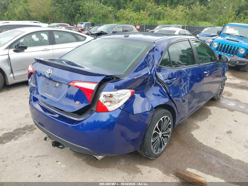 2T1BURHE3FC357480 2015 TOYOTA COROLLA photo no. 4