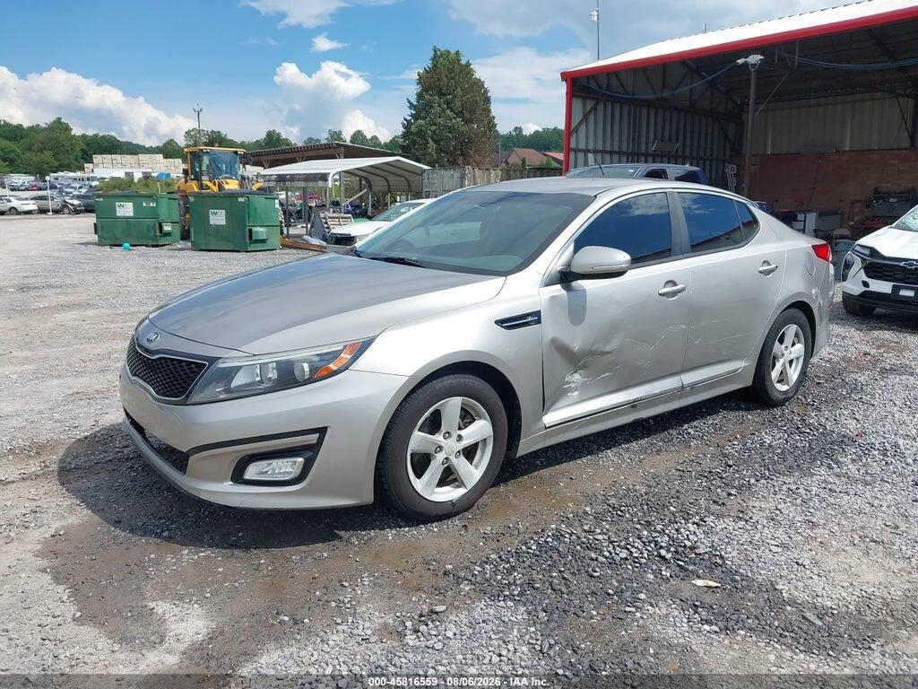 KNAGM4A72F5572542 2015 KIA OPTIMA photo no. 2