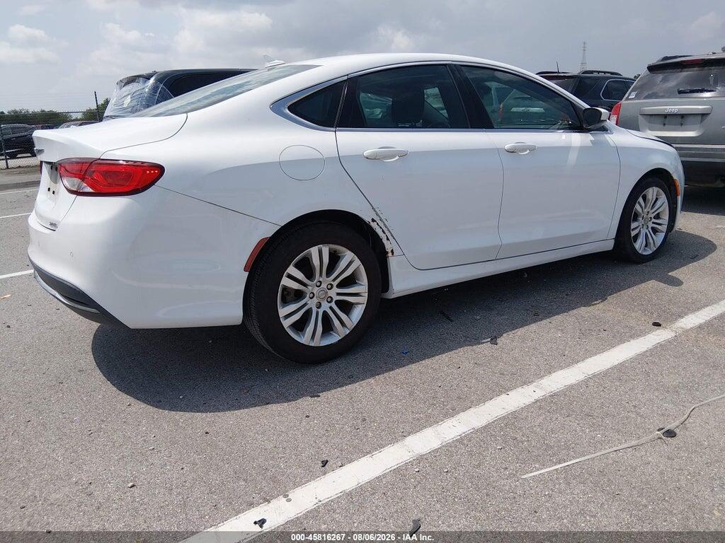 1C3CCCAB0FN753632 2015 CHRYSLER 200 photo no. 4