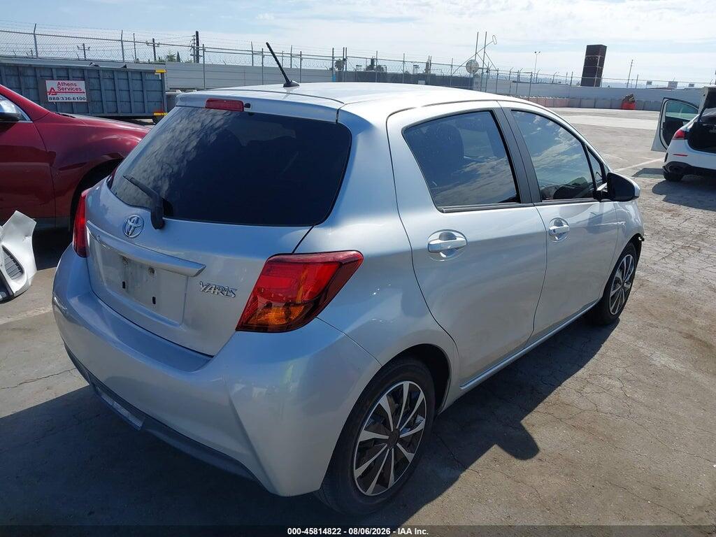 VNKKTUD32FA031725 2015 TOYOTA YARIS photo no. 4