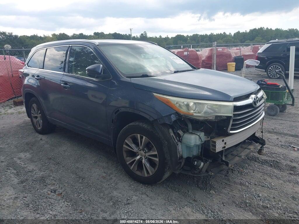 5TDJKRFH2FS209133 2015 TOYOTA HIGHLANDER photo no. 1