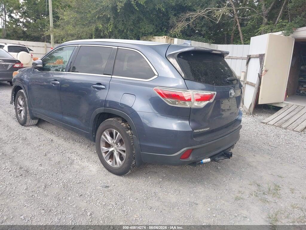 5TDJKRFH2FS209133 2015 TOYOTA HIGHLANDER photo no. 3