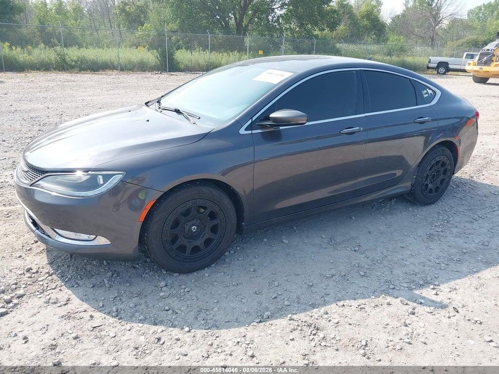 1C3CCCCG0FN520245 2015 CHRYSLER 200 photo no. 2