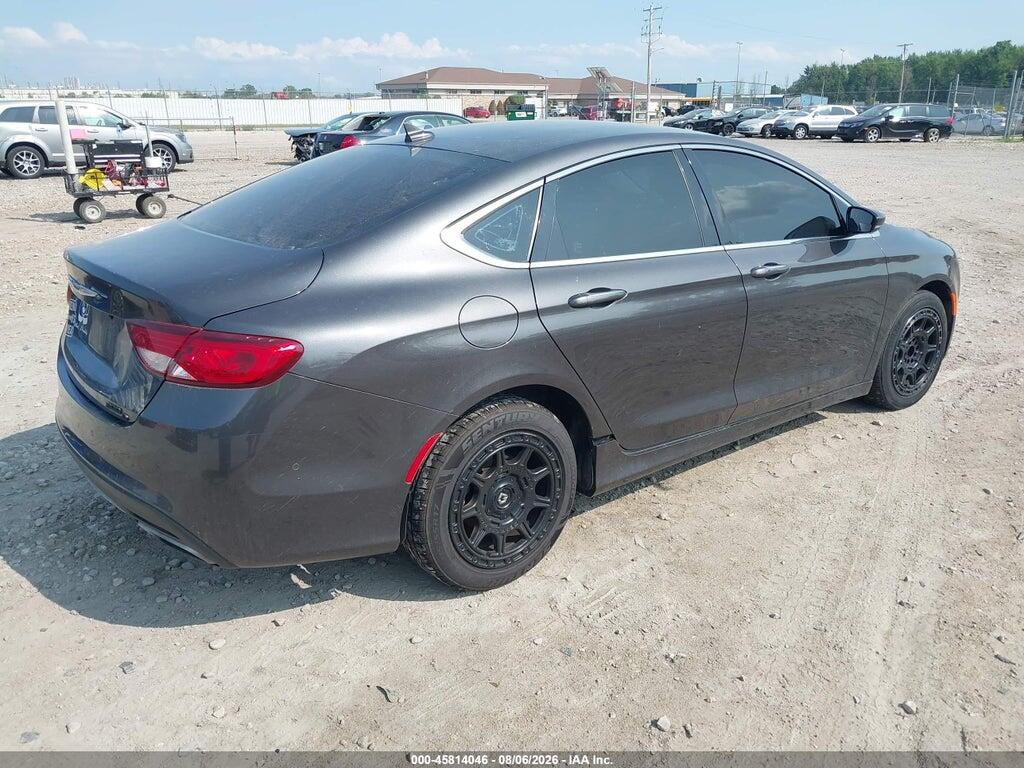 1C3CCCCG0FN520245 2015 CHRYSLER 200 photo no. 4