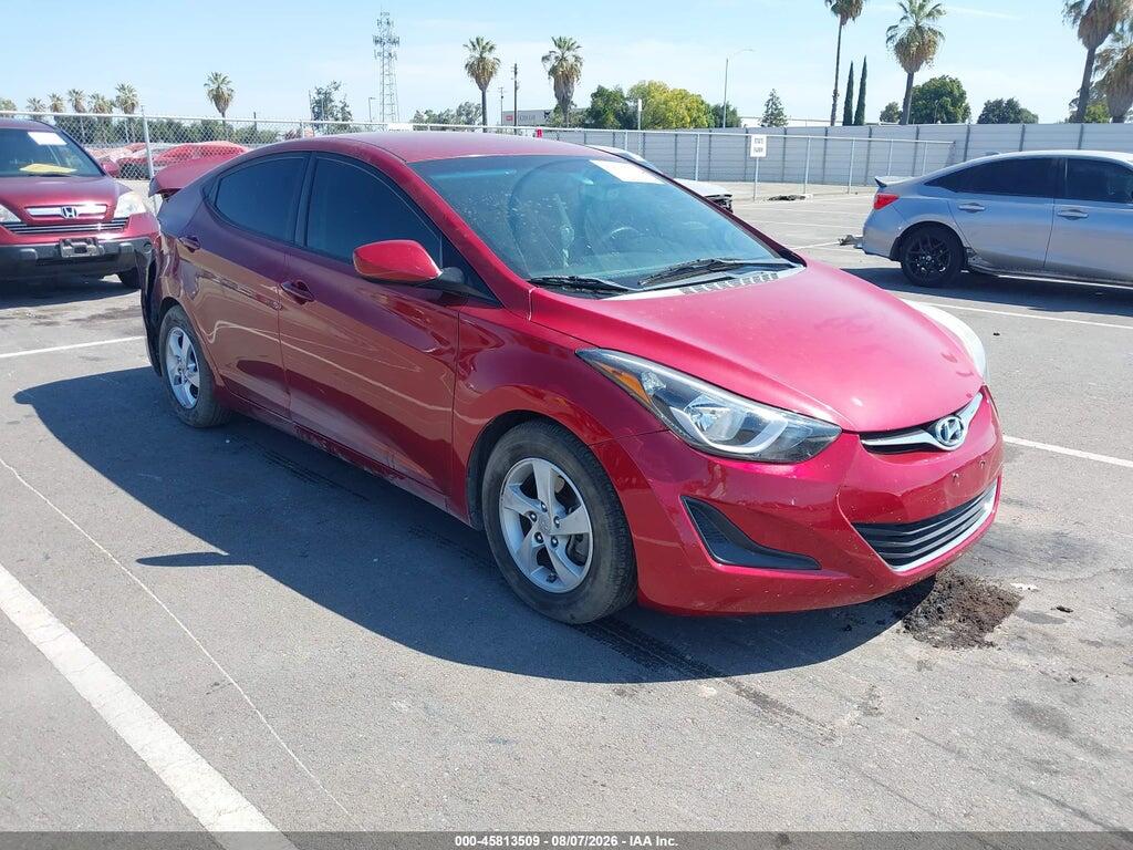 5NPDH4AE8FH616522 2015 HYUNDAI ELANTRA photo no. 1