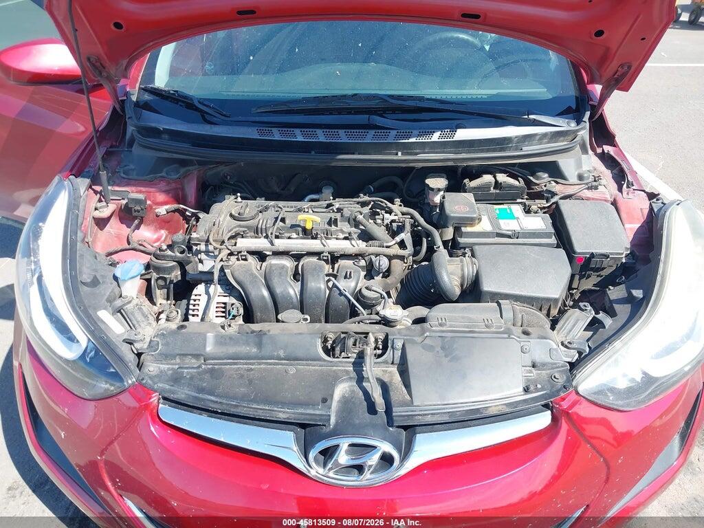 5NPDH4AE8FH616522 2015 HYUNDAI ELANTRA photo no. 10