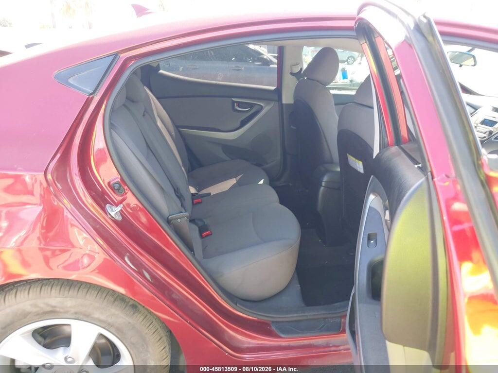 5NPDH4AE8FH616522 2015 HYUNDAI ELANTRA photo no. 8