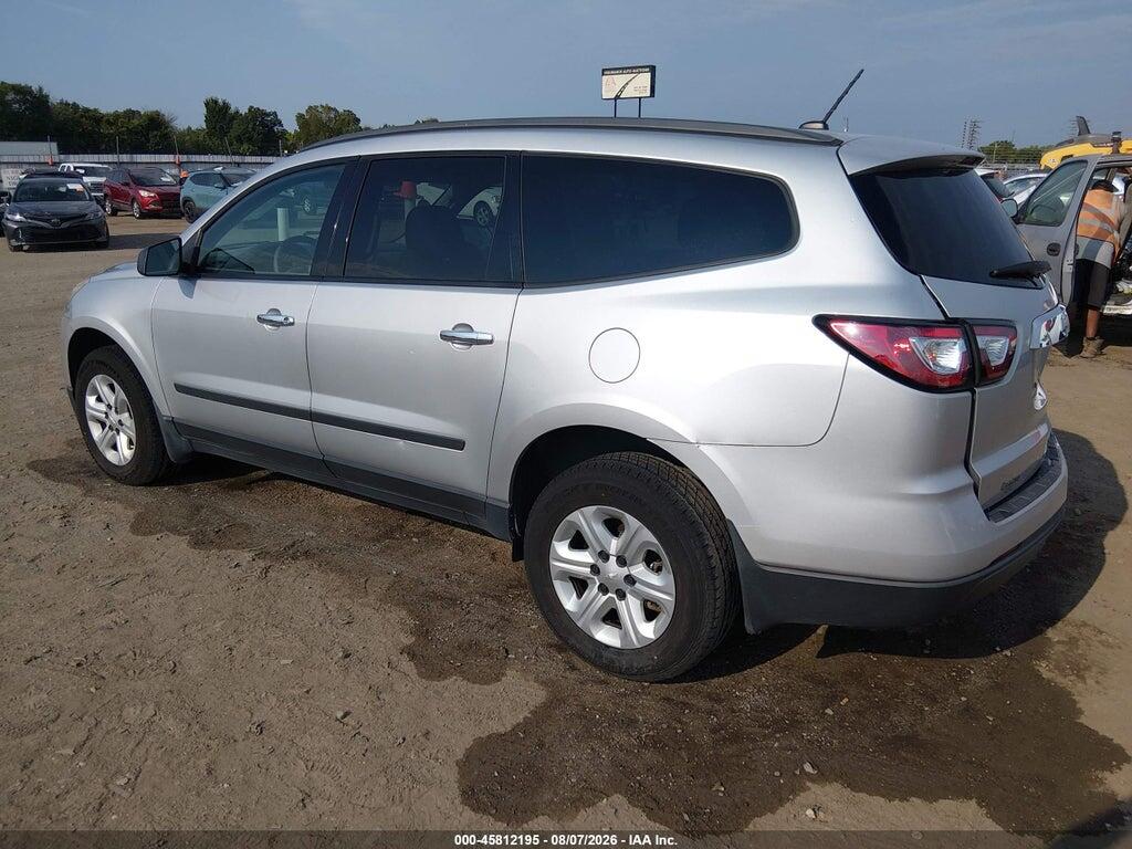 1GNKRFED7FJ329334 2015 CHEVROLET TRAVERSE photo no. 3