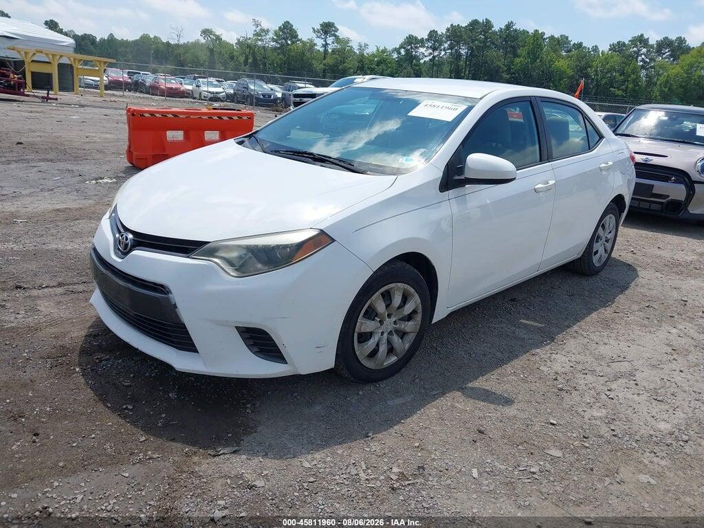 2T1BURHE4FC363028 2015 TOYOTA COROLLA photo no. 2
