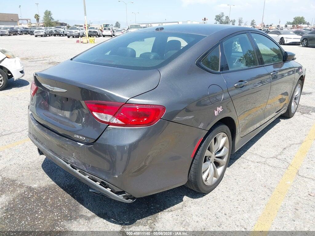 1C3CCCBB5FN746397 2015 CHRYSLER 200 photo no. 4