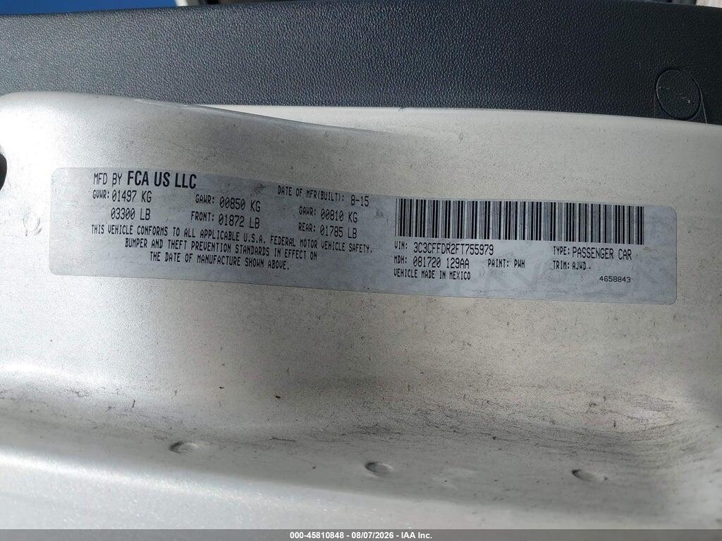 3C3CFFDR2FT755979 2015 FIAT 500C photo no. 9
