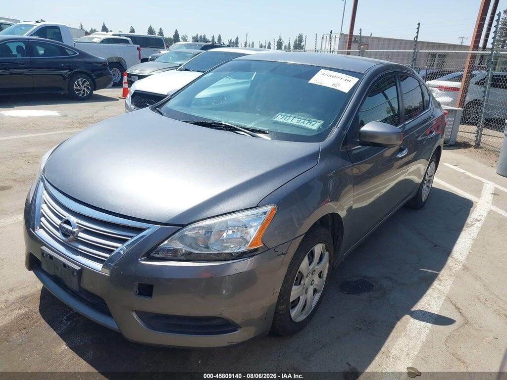 3N1AB7AP7FY220191 2015 NISSAN SENTRA photo no. 2