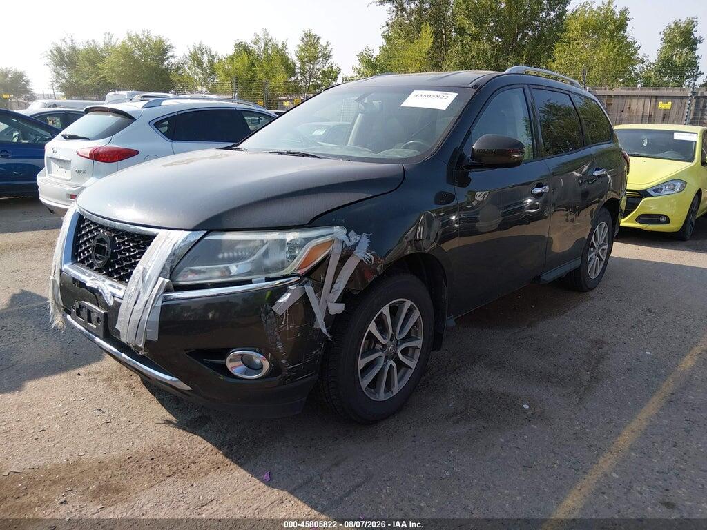 5N1AR2MMXFC607075 2015 NISSAN PATHFINDER photo no. 2