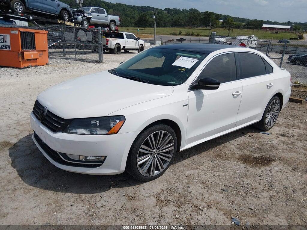 1VWBS7A31FC033131 2015 VOLKSWAGEN PASSAT photo no. 2
