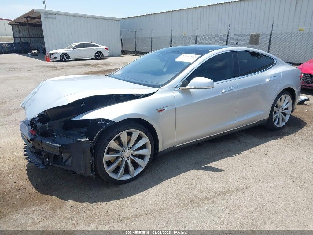5YJSA1H24FF084433 2015 TESLA MODEL S photo no. 2