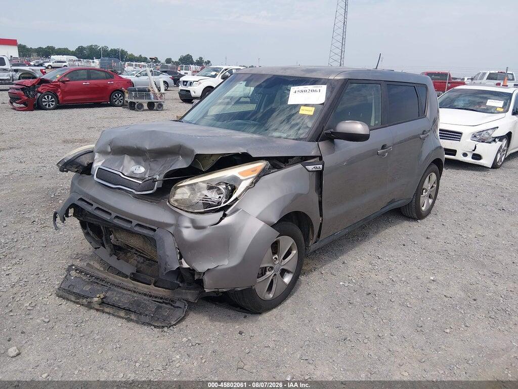 KNDJN2A26F7170073 2015 KIA SOUL photo no. 2