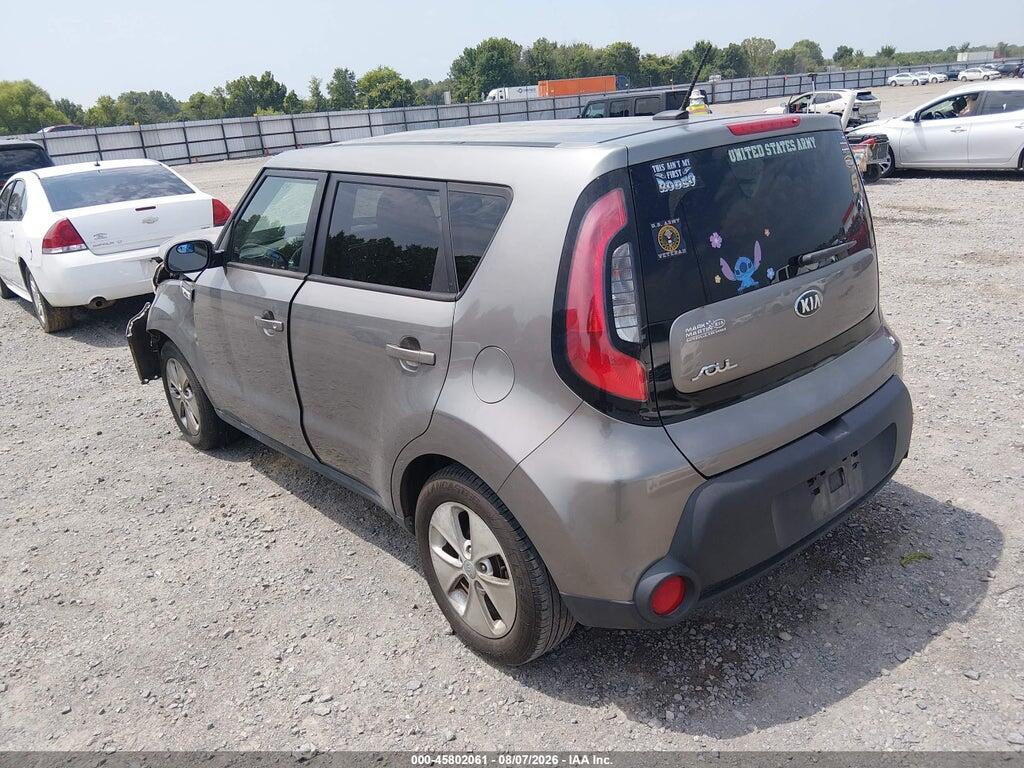 KNDJN2A26F7170073 2015 KIA SOUL photo no. 3